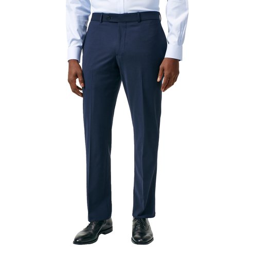Brooks Brothers Men's Explorer Plain Front Finished Bottoms