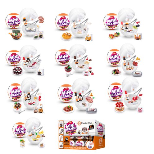 Zuru Master Chef Mini Brands Create Surprise Toy | Collectible