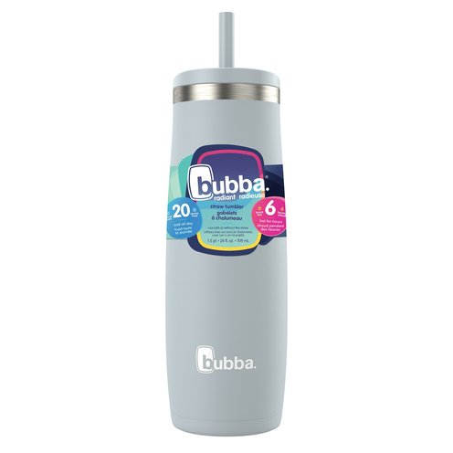 Butelka na wodę Bubba Radiant 40oz ze stali nierdzewnej – słomka typu pop-up, szczelna, utrzymuje napoje zimne przez 36 godzin