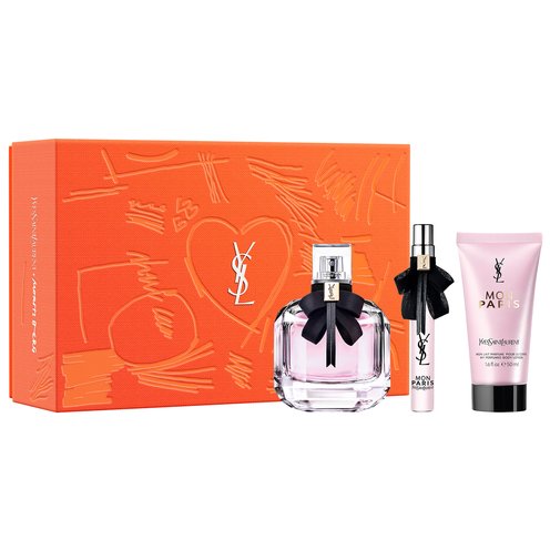Yves Saint Laurent MON PARIS セット Yves Saint Laurent 3-Pc. Mon Paris Eau de Parfum Gift Set