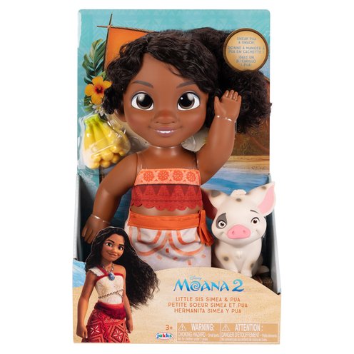 Disney Moana Little Sis Simea Pua Dolls Dollhouses Toys