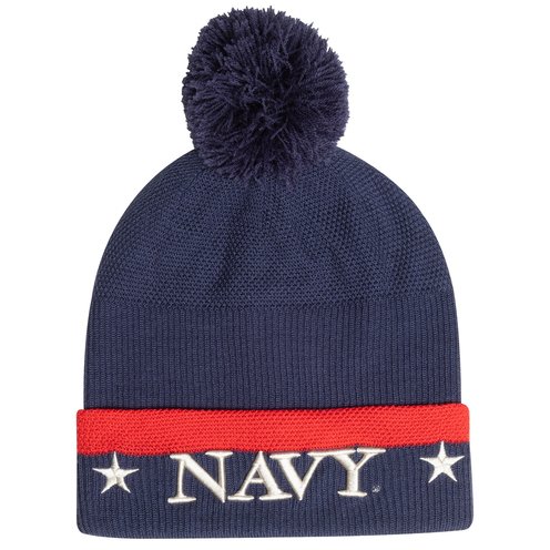 Under Armour Sideline Usna 250th Drive Pom Beanie | Navy 250