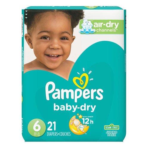 pampers active baby dry 6