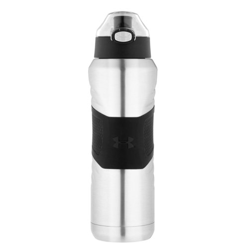 Dominate Stainless Steel Water Bottle, 24oz, Silicon Body Grip