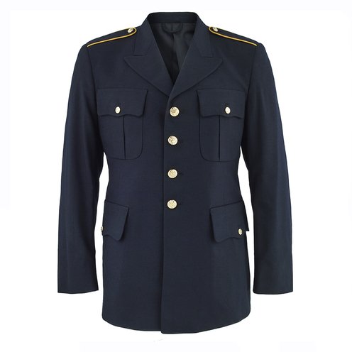 Army Men's Blue Poly/wool Coat (af) | Uniforms - Shop Your