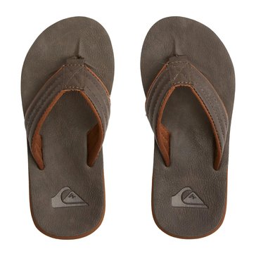 Quiksilver Boy's Carver Dematasse Flip Flop Sandal (Little Kids/Big Kids)