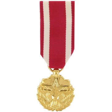 Medal Miniature Anodized Meritorious Service