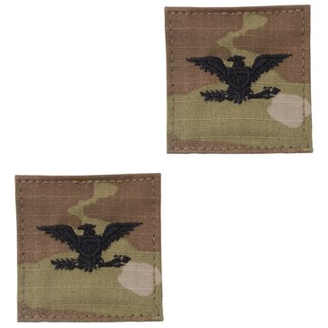Army OCP Rank With Hook COL