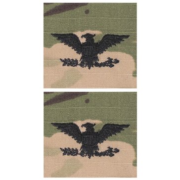 Army OCP Rank Sew-On COL