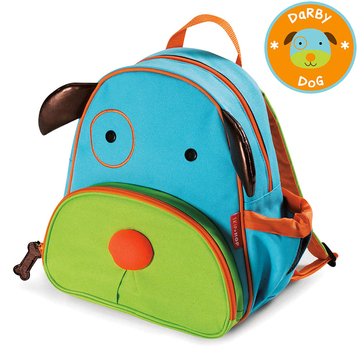 Skip Hop Zoo Little Kids' Backpack, Dog