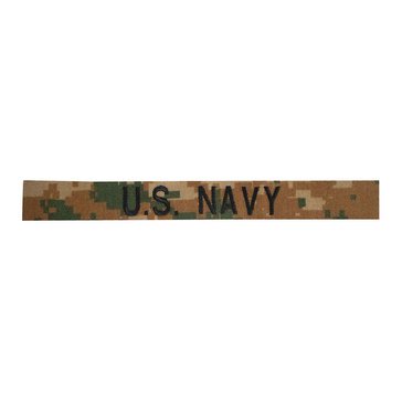 US NAVY BOS Tape on MARPAT Woodland