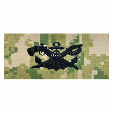 NWU Type-III Green Warfare Badge SWCC Surface Warfare Combat Crew Senior