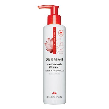 Derma E Anti-Wrinkle Vitamin A Glycolic Cleanser 6oz