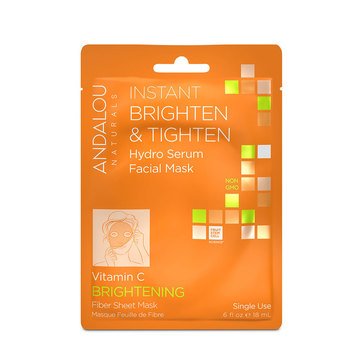 Andalou Naturals Instant Brighten & Tighten Hydro Serum Facial Mask