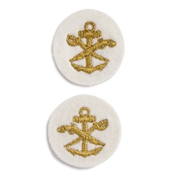 Sleeve Device in Gold on White for Special Warfare Combatant Craft
