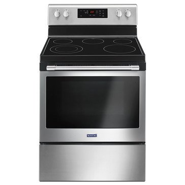 Maytag 5.3-Cu.Ft. Freestanding Electric Range, Stainless Steel (MER6600FZ)