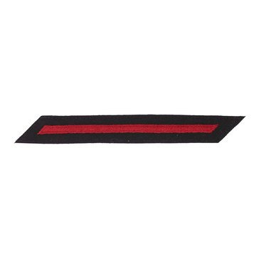 Women's ENLISTED Service Stripe Set-1 on STANDARD Red on Blue SERGE WOOL