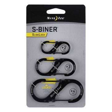 Nite Ize Slide Lock 3pk