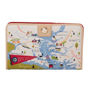 Spartina 449 Bay Dreams Snap Wallet