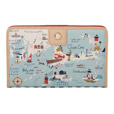 Spartina 449 Northeastern Harbors Snap Wallet