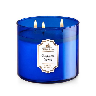 White Barn Bergamot Waters 3-Wick Candle