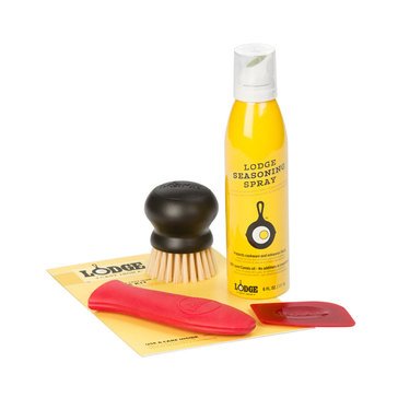 Lodge Seasoned Cast Iron Care Kit