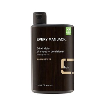 Every Man Jack 2-in-1 Daily Shampoo and Conditioner Sandalwood 13.5oz