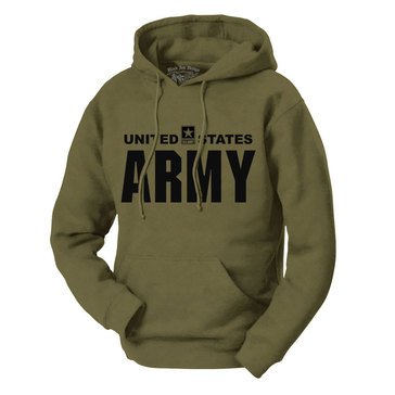 Black Ink Men's US Army Classic Hoodie