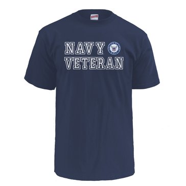 Navy Pride Adult Navy Veteran Tee