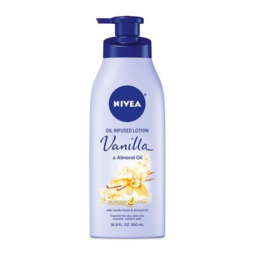 Nivea Vanilla & Almond Oil Infused Lotion 16.9oz