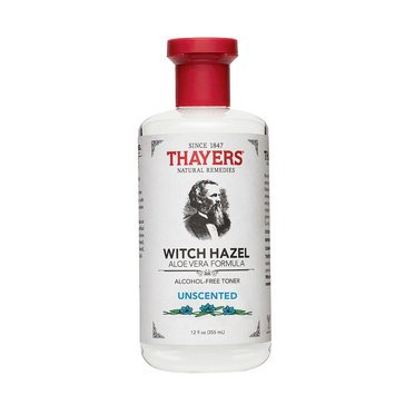 Thayers Alcohol Free Uncented Witch Hazel Toner w/ Aloe Vera