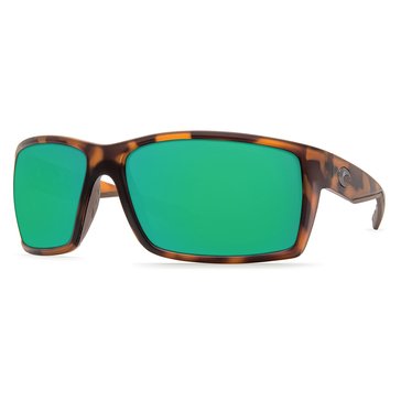 Costa Del Mar Men's Reefton Polarized Sunglasses Retro Tortoise, 63.7mm