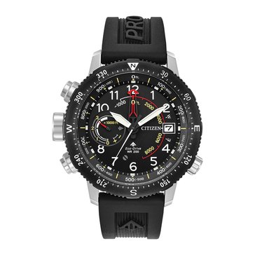 Citizen Men's Promaster Altichrontb Black Eco-Drive Watch