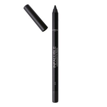 L'Oreal Paris Infallible Pro-Last Waterproof, Up to 24HR Pencil Eyeliner, Black, 0.042 oz.