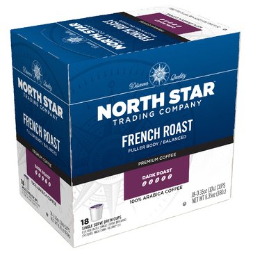 North Star Breakfast Blend Single Brew Cups, 18-Count