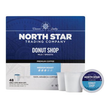 North Star Donut Shop Single Serve Brew Cups, 48-Count