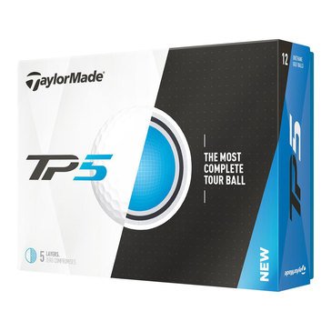 TaylorMade TP5 Golf Balls, 12-Pack
