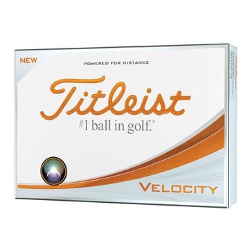 Titleist Velocity Golf Balls, 12-Pack