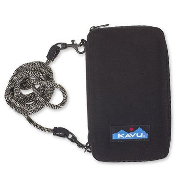 Kavu Go Time Crossbody Wallet Black