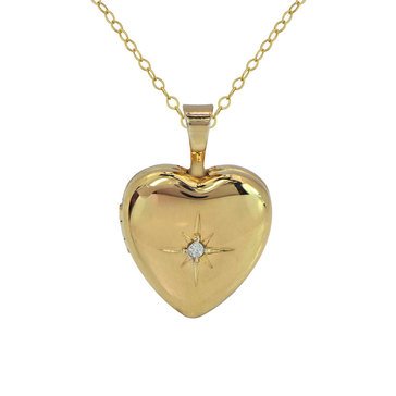 Children's Gold Filled Heart Locket