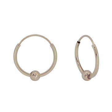 Children's 14K Gold Hoop Earrings