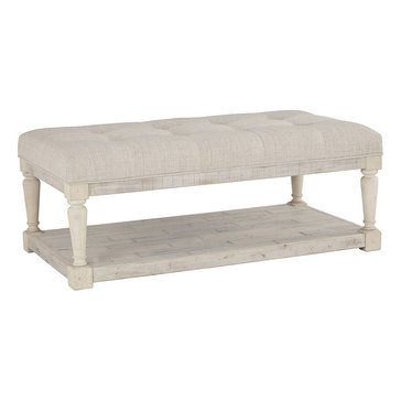 Signature Design by Ashley Shawnalore Coffee Table Ottoman