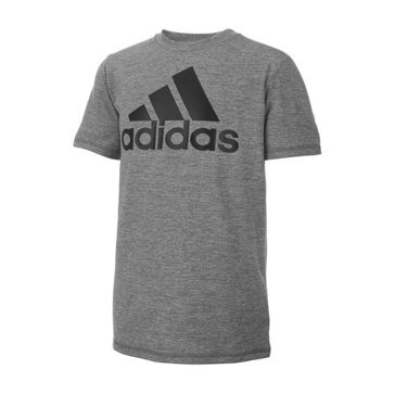 Adidas Big Boys' Climate Performance Logo Tee