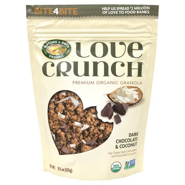 Nature's Path Love Crunch Organic Dark Macaroon Granola, 11.5oz