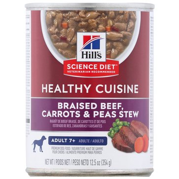 Hill's Science Diet Canine Adult 7 Beef Healthy Cuisine Dog Food