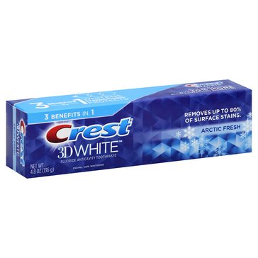 Crest 3D White, Whitening Arctic Fresh Toothpaste, 4.1oz