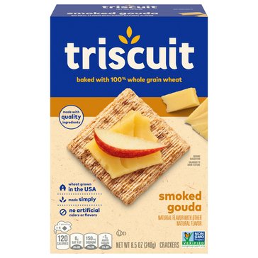 Triscuit Smoked Gouda Whole Grain Wheat Crackers, 8.5oz