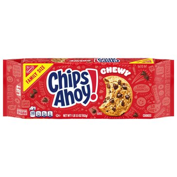 Chips Ahoy! Family Size Chewy Chocolate Chip Cookies, 19.5oz