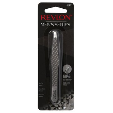 Revlon Men's Series Slant Tip Tweezer 1ct