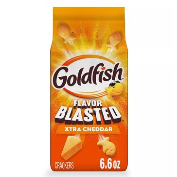 Goldfish Flavor Blasted Xtra Chedder Crackers, 6.6oz